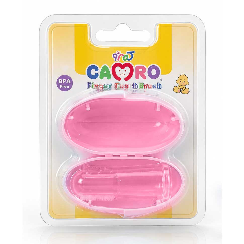 finger-toothbrush-4 مسواک انگشتی سیلیکونی - قابدار - تصویر 1