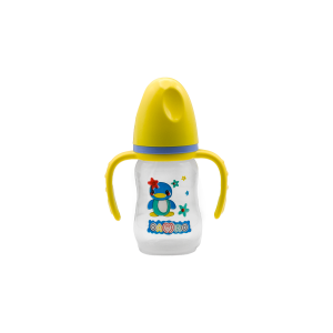 شیرخوری کمری دسته دار زرد رنگ